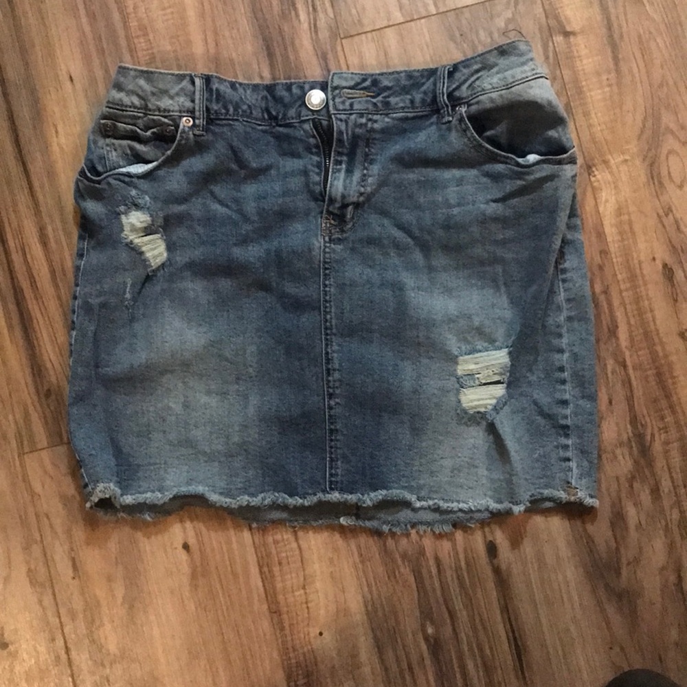 Maurice’s Jean Skirt